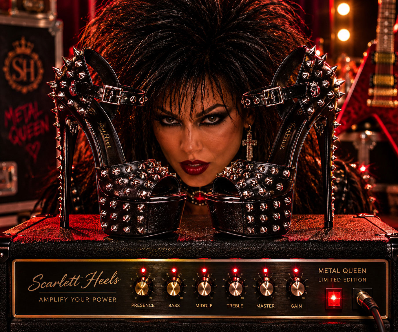 Metal Queen campaign photograph
